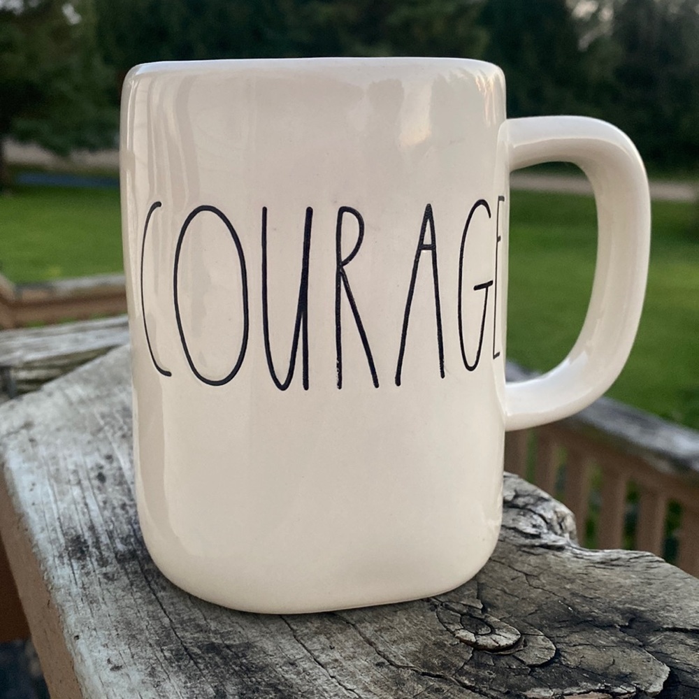 OG courage mug Rae Dunn
